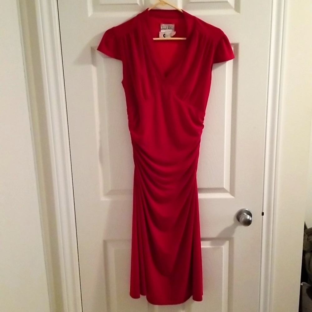 Red dress
